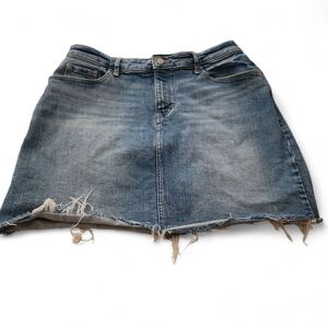 Old Navy Blue Denim Mini Skirt Size 12
